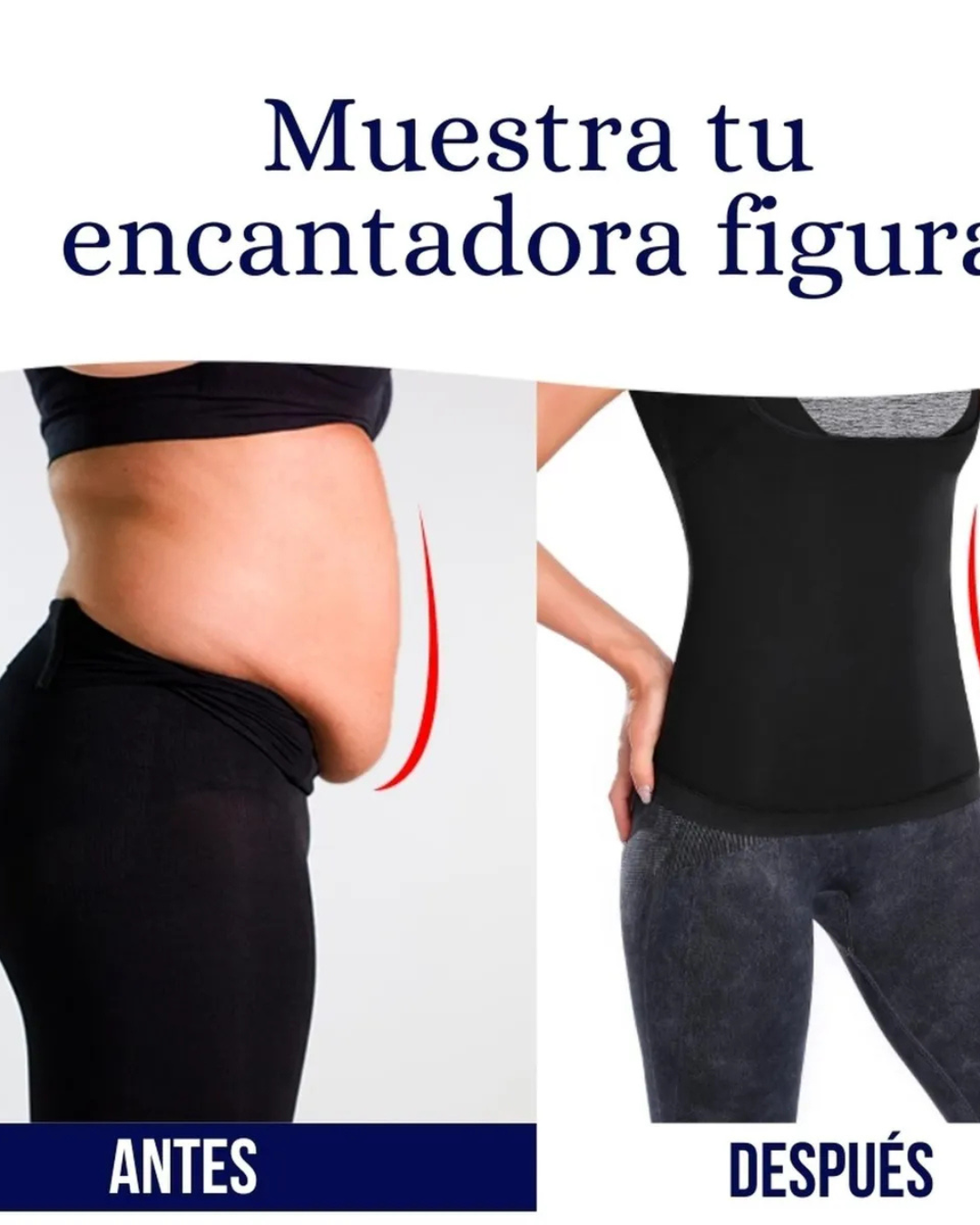 Moldea tu cintura y realza tu figura desde el primer uso