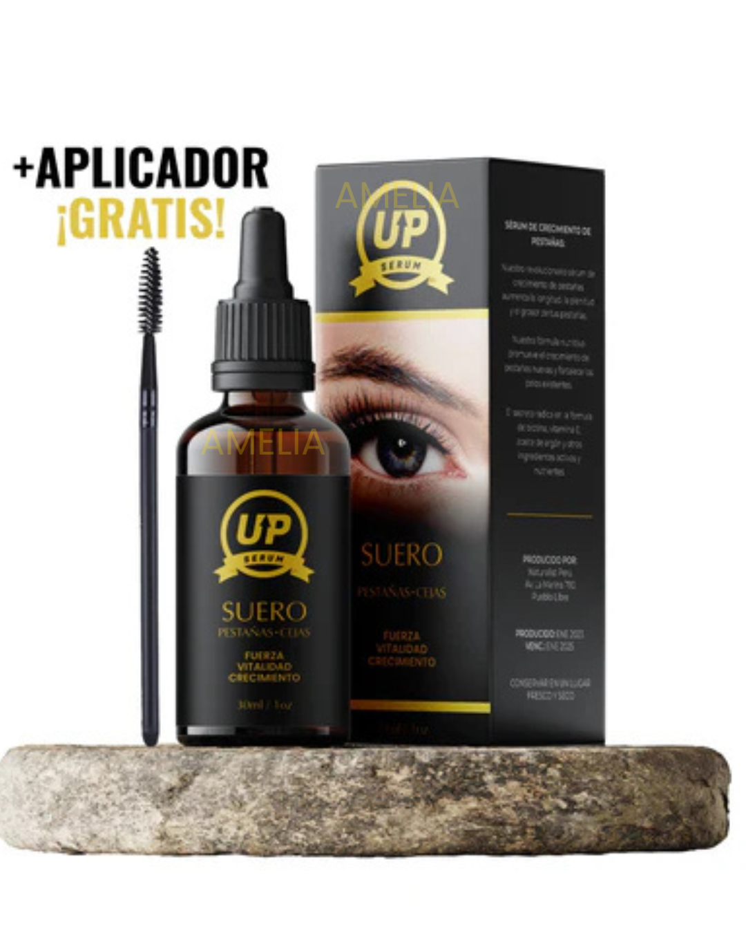 Serum  crecimiento para cejas y pestañas UP